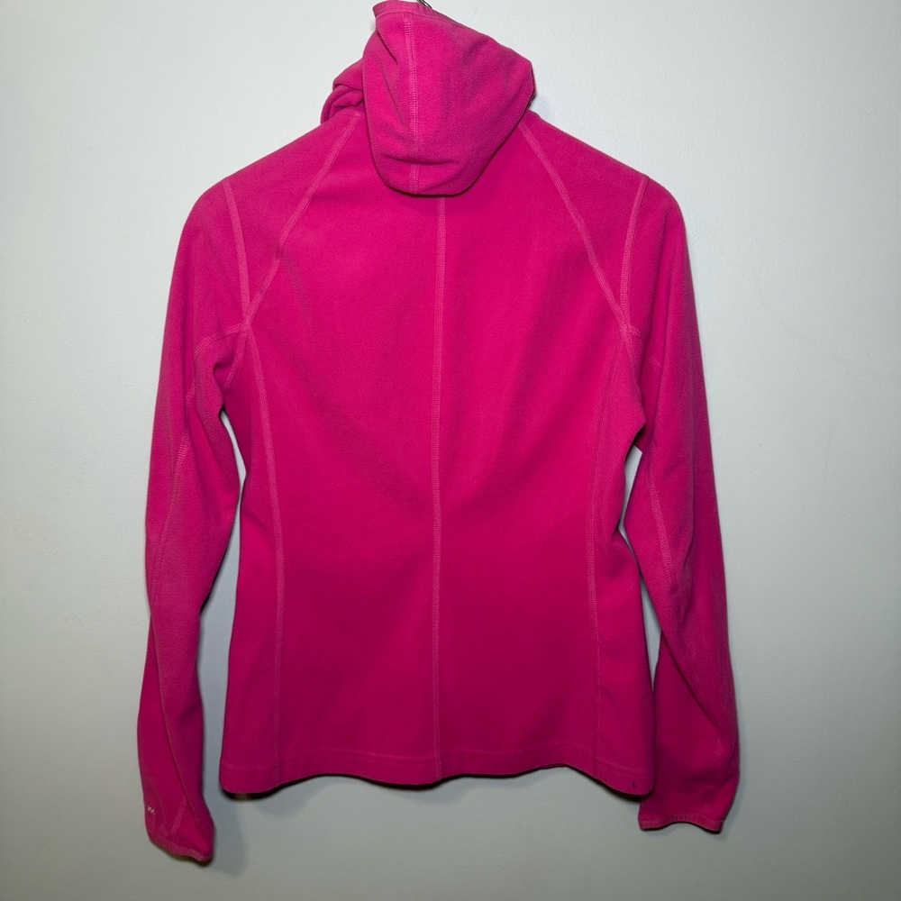 The North Face Women's Pink Fleece TKA 100 Hooded Jacket | S - Picture 4 of 6